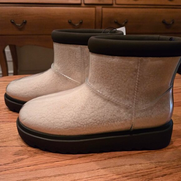 Clear Mini Women's Waterproof Winter Boots - Picture 3 of 8